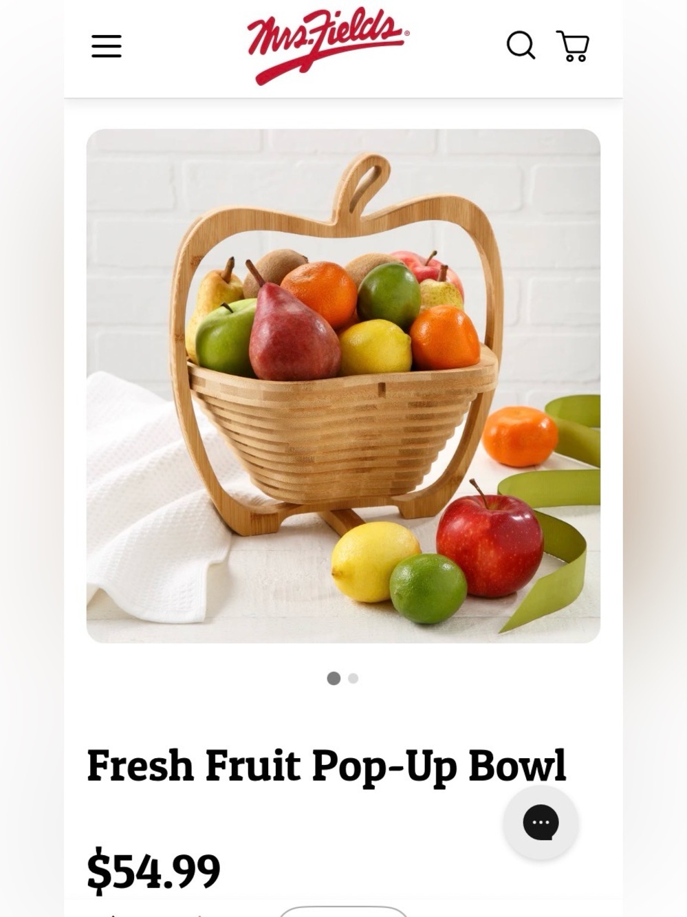 COLLAPSIBLE APPLE SHAPED BASKET TRAY SERVING BOARD